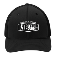Coffee Hound - Port Authority Flexfit Mesh Back Cap