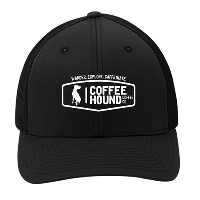 Coffee Hound - Port Authority Flexfit Mesh Back Cap