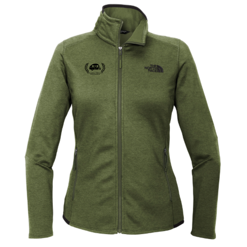 GTA - The North Face Ladies Skyline Full-Zip Fleece Jacket Green