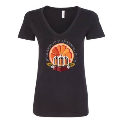 RedlandsHiFi - Next Level - Women's V-Neck 1540
