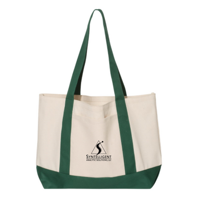Syntelligent - 11 Ounce Cotton Canvas Tote