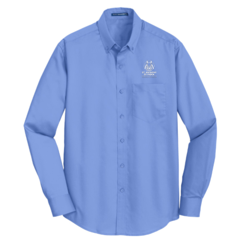 St. Anthony of Padua - Port Authority Men's SuperPro Twill Shirt v2 Embroidery