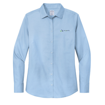 LongevityConsulting - Brooks Brothers Women's Wrinkle-Free Stretch Nailhead Shirt
