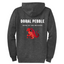 DoralPebble - Port & Company Classic Full-Zip Hooded Sweatshirt