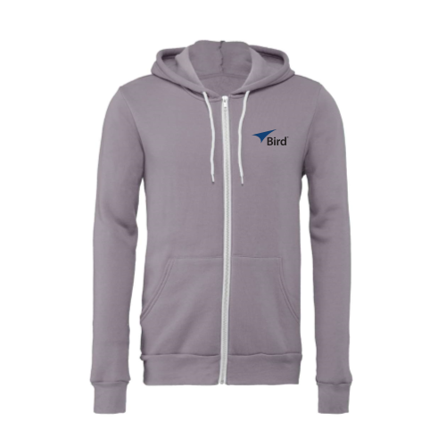 Bird Unisex Sponge Fleece Full-Zip Hooded Sweatshirt