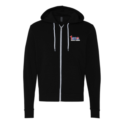 1SEO - Unisex Sponge Fleece Full-Zip Hooded Sweatshirt