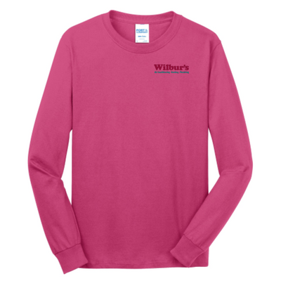 Wilbur1 - Port & Company Long Sleeve 5.4-oz. 100% Cotton T-Shirt