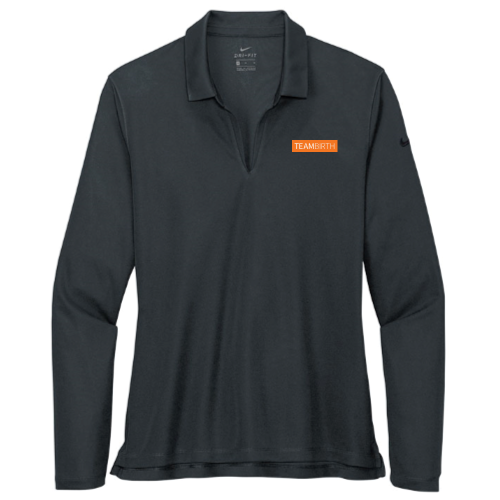 Unravel Healthcare - Nike Ladies Dri-FIT Long Sleeve Polo
