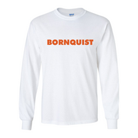 Bornquist - Unisex Cotton Long Sleeve : Gildan - Written Logo