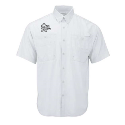 Nebraska State Fair - Paragon Men's Hatteras Performance Short Sleeve Fishing Shirt v2
