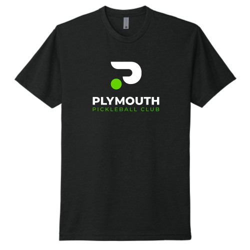 Plymouth Pickleball Club - Unisex Next Level  CVC T-Shirt