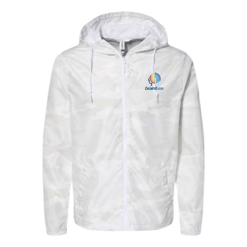 Brainfuse - Independent Trading Co. - Lightweight Windbreaker Full-Zip Jacket