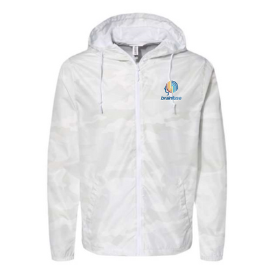 Brainfuse - Independent Trading Co. - Lightweight Windbreaker Full-Zip Jacket