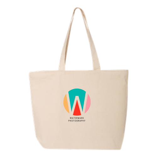 Watermark Photography - 24.5L Canvas Zippered Tote