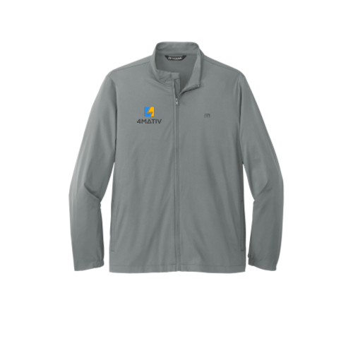 4MATIV - TravisMathew - Men's Surfside Full-Zip Jacket - Grey