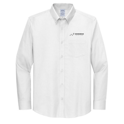 WoodgroveSolutions - Brooks Brothers Wrinkle-Free Stretch Nailhead Shirt BB18002