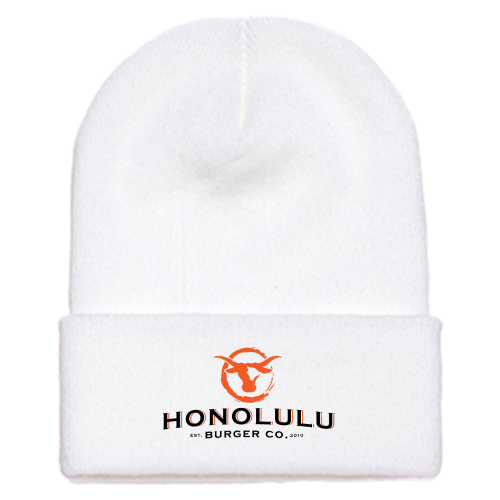 HonoluluBurger - Cuffed Knit Beanie