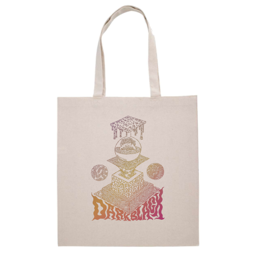 Dark Black - Tower YAH Tote Bag