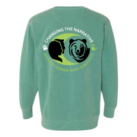 HumanBearConflicts - Pigment Dyed Crewneck Sweatshirt