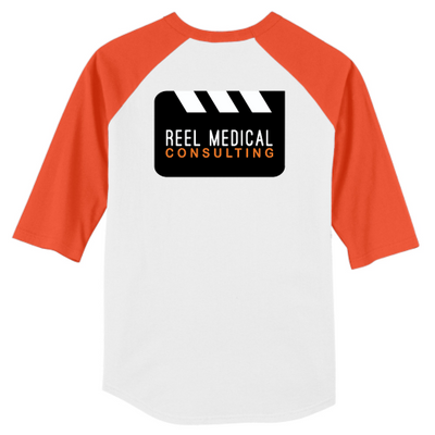 White/ Deep Orange