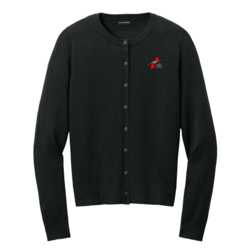 GCC - Port Authority Women’s Easy Care Crewneck Cardigan Sweater