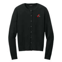 GCC - Port Authority Women’s Easy Care Crewneck Cardigan Sweater