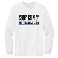 ShotGunLawEnforcementMC - Volunteer Knitwear Chore Long Sleeve Tee USA-Made V5 "Law Enforcement"