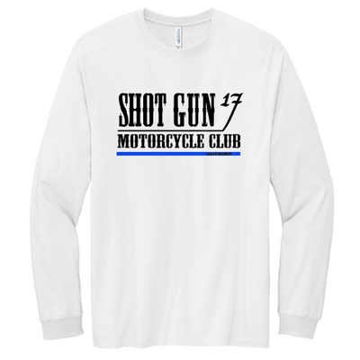ShotGunLawEnforcementMC - Volunteer Knitwear Chore Long Sleeve Tee USA-Made V5 "Law Enforcement"