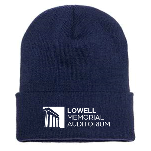 LMATeamStore -  Adult Cuffed Knit Beanie Navy
