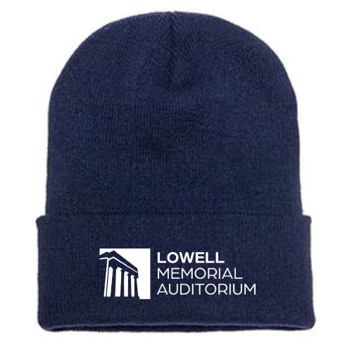 LMA - Adult Cuffed Knit Beanie Navy