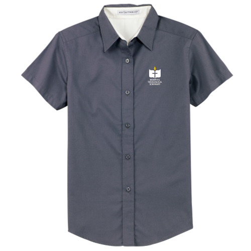 MemphisSeminaryTeamStore - Port Authority Ladies Short Sleeve Easy Care Shirt v2