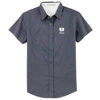MemphisSeminaryTeamStore - Port Authority Ladies Short Sleeve Easy Care Shirt v2