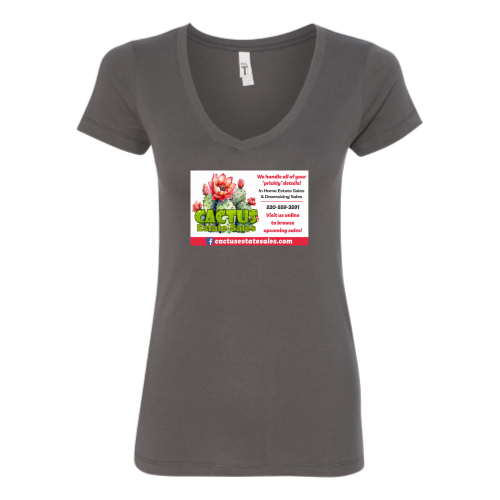 CactusEstateSales - Next Level - Womens V-Neck