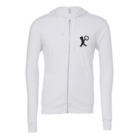 Tambourin - Unisex Sponge Fleece Full-Zip Hooded Sweatshirt