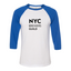NYC Brewers Guild - Bella Canvas Unisex Three-Quarter Sleeve Baseball Tee