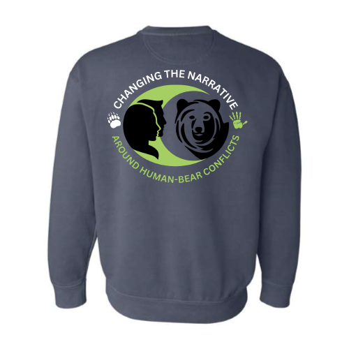 HumanBearConflicts - Pigment Dyed Crewneck Sweatshirt