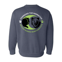 HumanBearConflicts - Pigment Dyed Crewneck Sweatshirt