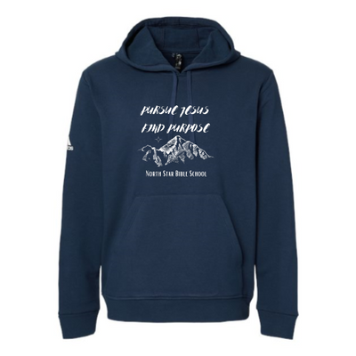 NorthStarBibleSchool - Fleece Hooded Sweatshirt - V3