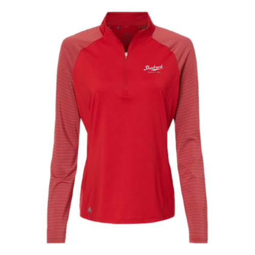 Shadrack - Women's Stripe Block Quarter-Zip Pullover