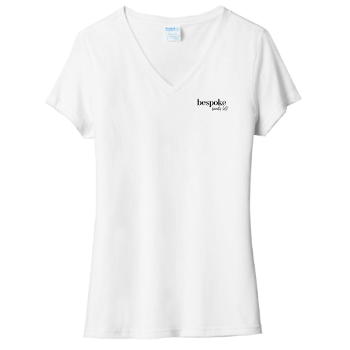 BespokeBeautyLoft - Port & Company Ladies Fan Favorite Blend V-Neck Tee