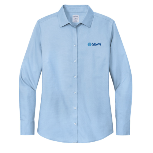 Atlas Mobility - Brooks Brothers Women's Wrinkle-Free Stretch Nailhead Shirt v2