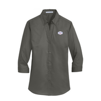 JacksPlumbing Port Authority - Ladies Three-Quarter Sleeve Shirt