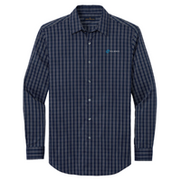 Navy Blazer/ White Grid Check