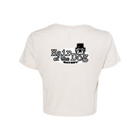 HairoftheDog Ladies Flowy Cropped T-Shirt upd