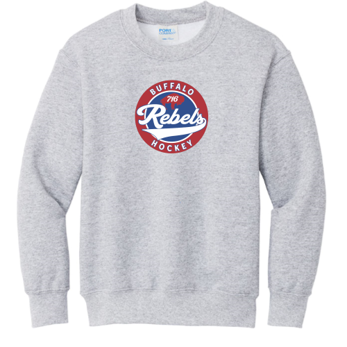 BuffaloRegals - Port & Company Youth Crewneck Sweatshirt