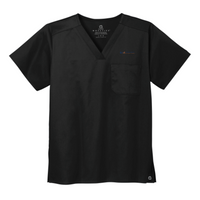 CedarValley - WonderWink Unisex WorkFlex Chest Pocket V-Neck Top v1