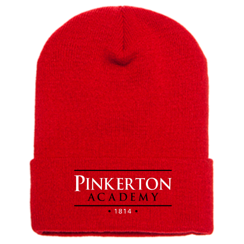 PinkertonAcademy - Adult Cuffed Knit Beanie v2