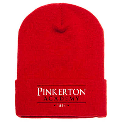 PinkertonAcademy - Adult Cuffed Knit Beanie v2