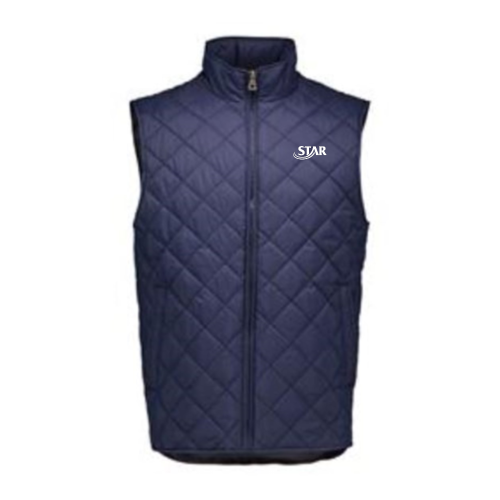 StarAutismSupport - Vintage Diamond Quilted Vest