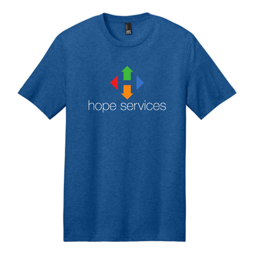 HopeServices - District Made Mens Perfect Weight Crew Tee